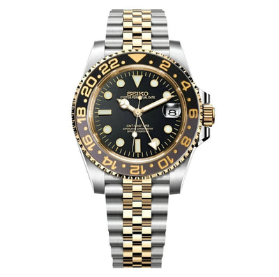 Seiko Two-Tone Black Gold-40mm