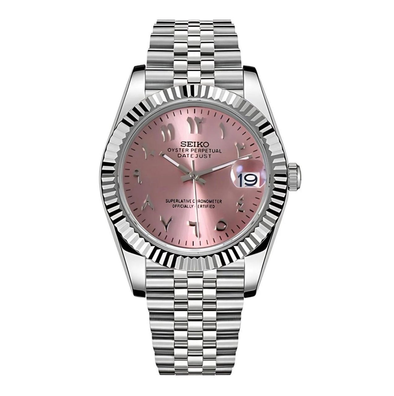 Seiko Pink Arabic-36mm