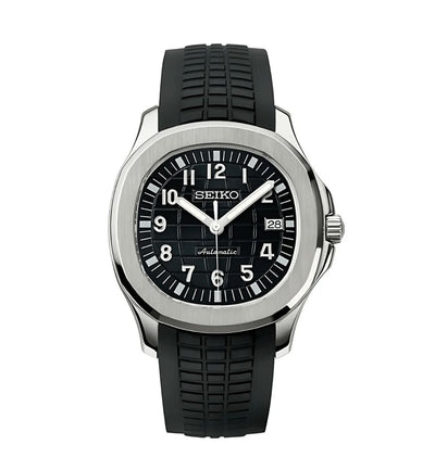 Seiko Aquanaut Silver Black-41mm